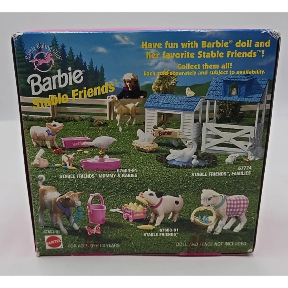 NWT Barbie Stable Friends‎ Charlotte Pig 1997 Mattel 67603